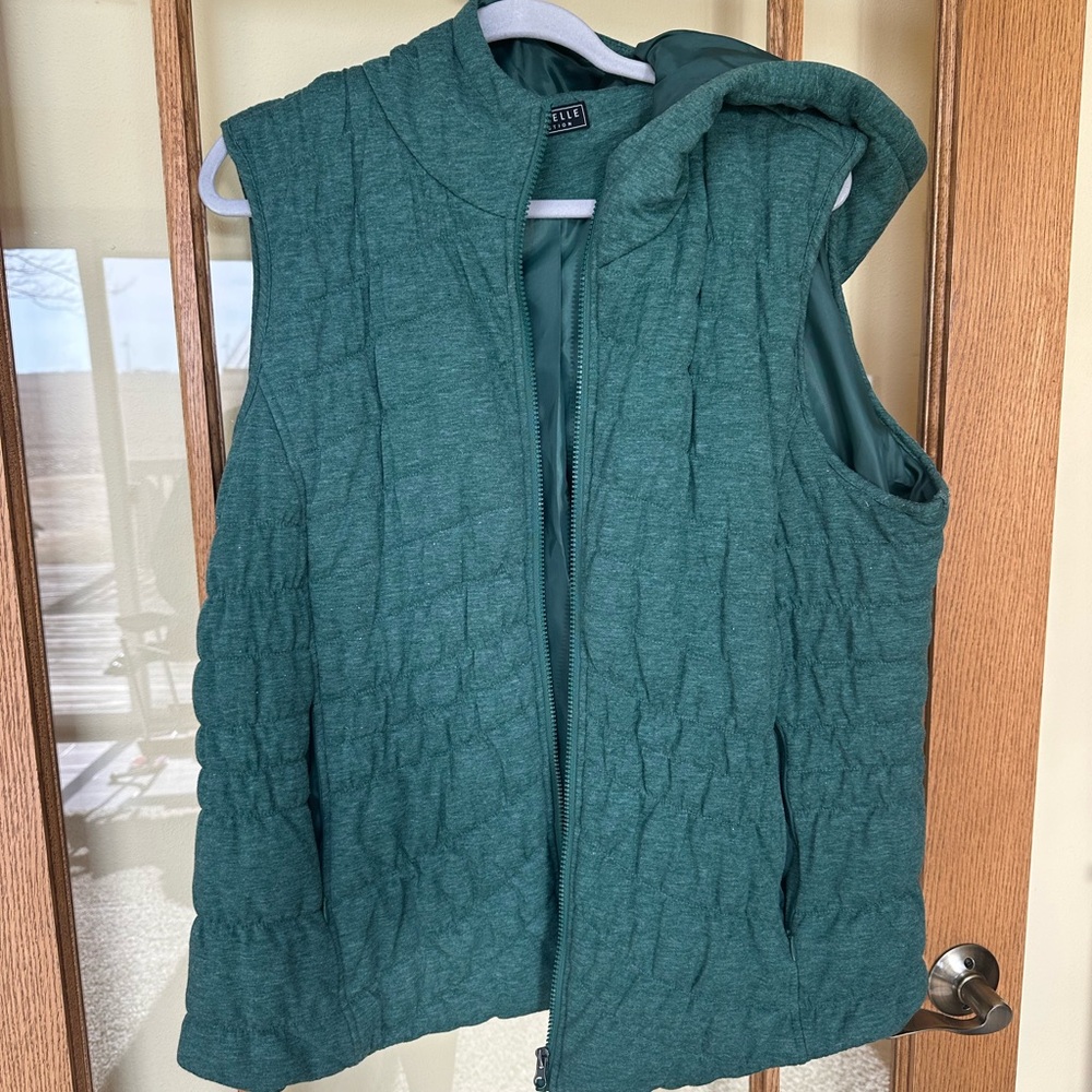 Bagatelle Green Quilted Jacket